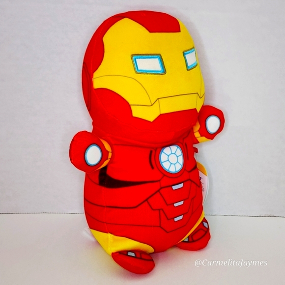 IRON MAN 🦸♂️ Marvel Comics Superhero HugMee Original Squishmallow ☆ NWT☆ - Picture 6 of 8